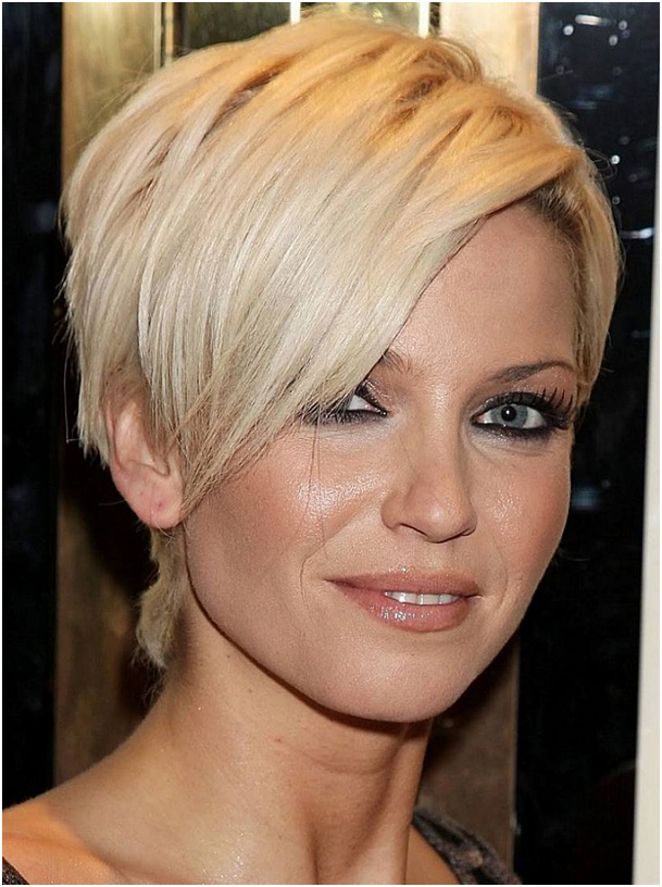 Pixie Hairstyle in layers