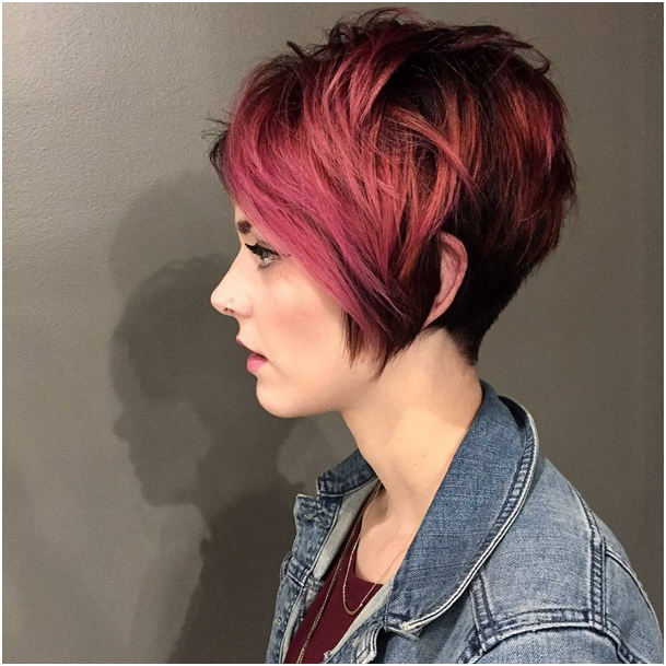 Playful Raspberry and Copper Sweeping