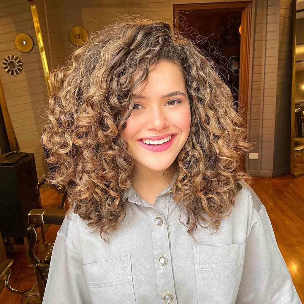 Mid-length Curly Hair